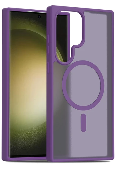 Samsung Galaxy S23 Ultra Jota Magsafe Kapak - Derin Mor ürün görseli 1