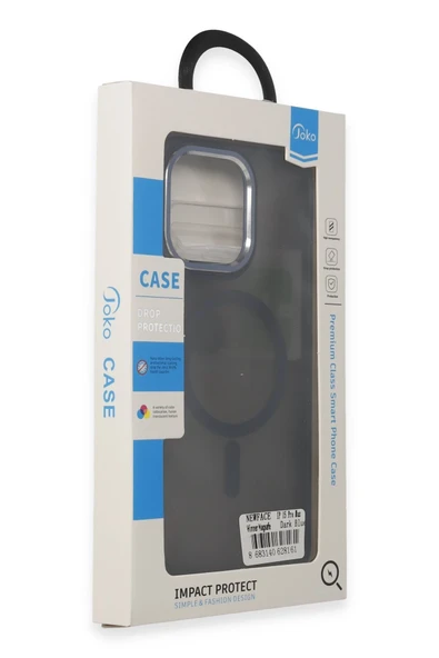 iPhone 14 Pro Winner Magsafe Kapak - Lacivert - Resim 7