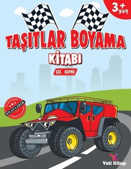 Taşıtlar Boyama Kitabı ürün görseli