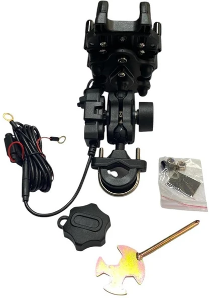 NERO - ( ŞARJLI W-707 ) GİDON BAĞLANTILI TELEFON TUTUCU (TİTREŞİM MODÜLLÜ) - Resim 2