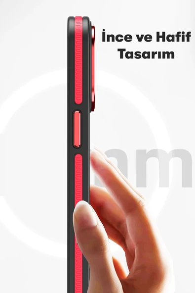 iPhone 15 Pro Winner Magsafe Kapak - Lacivert - Resim 5