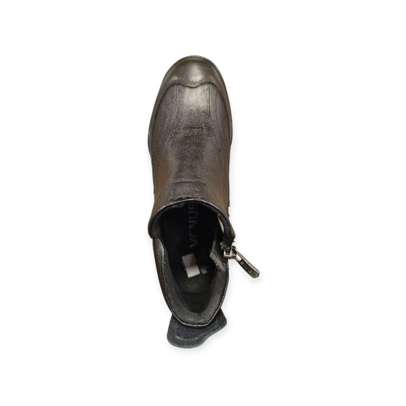 VENÜS 1953874K DÜZ TABAN ORTOPEDİK DERİ GÜNLÜK KADIN BOT - Resim 11