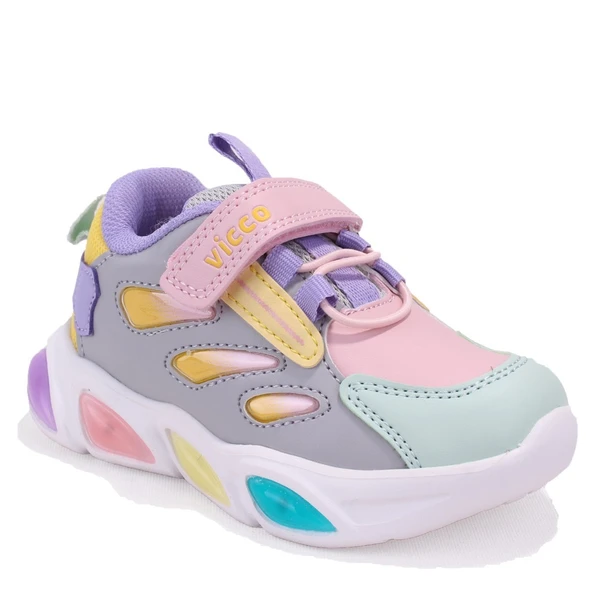 Vicco Lamb 346P25K227 Gümüş Ortopedik  Günlük Kız Çocuk Spor Ayakkabı ürün görseli