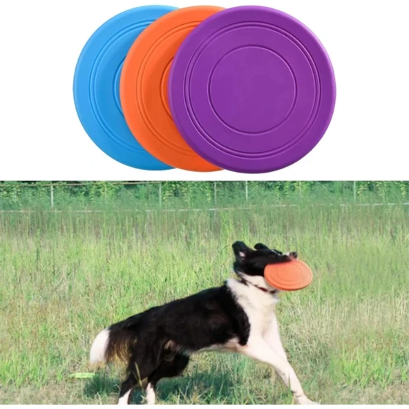 Silikon Frizbi Köpek Oyuncağı ürün görseli