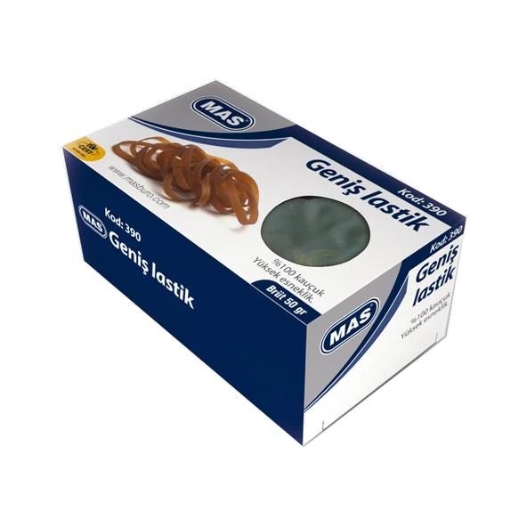 Mas Lastik Kutu Geniş 50 GR 390 ürün görseli