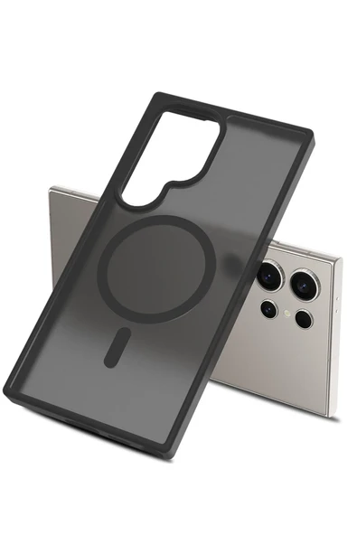 Samsung Galaxy S25 Ultra Jota Magsafe Kapak - Rose - Resim 2