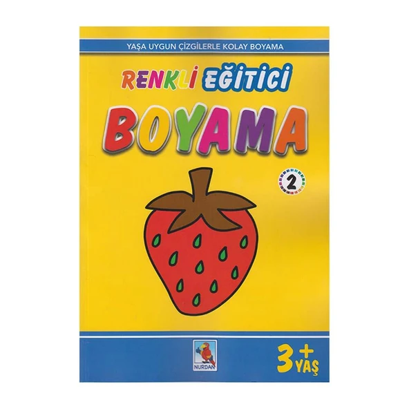 Renkli Eğitici Boyama 2 - 3+ Yaş ürün görseli