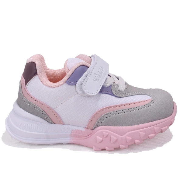 Vicco Surf 346B25K253 Beyaz Ortopedik  Günlük Kız Çocuk Spor Ayakkabı - Resim 2