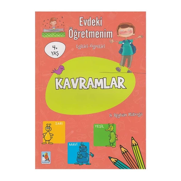 Evdeki Öğretmenim Kavramlar 4+ Yaş ürün görseli