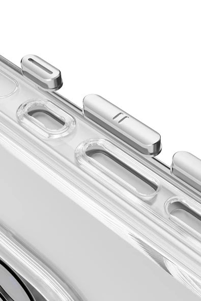 iPhone 16 Pro Gleam PC Sert Magsafe Kılıf - Kahverengi - Resim 2