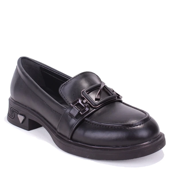 Dagoster DZA07-1270309 Siyah Günlük Loafer  Kadın Ayakkabı ürün görseli