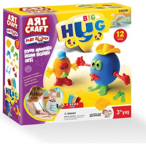 Art Craft İnsan Figürü Seti Oyun Hamuru 150 gr - Resim 2