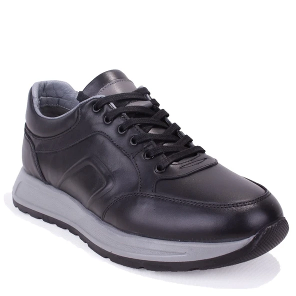 Dagoster DMA08-1992 Siyah Ortopedik Günlük Erkek Deri Ayakkabı ürün görseli