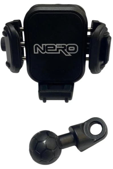 NERO - ( 909 ) AYNA BAĞLANTILI TELEFON TUTUCU YANDAN KİTLEMELİ (TİTREŞİM MODÜLLÜ) ürün görseli