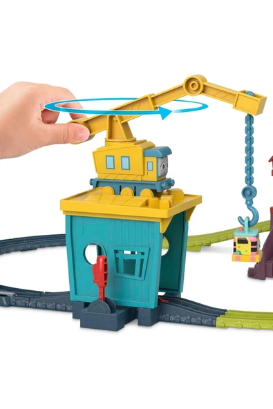 Thomas & Friends Fisher-Price Thomas ve Arkadaşları™ Carly ve Sandy Oyun Seti, motorlu tren HDY58 - 3