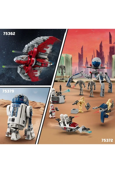 ® Star Wars™ R2-D2™ 75379 - 10+ Star Wars Sevenler için Yaratıcı Oyuncak Yapım Seti (1050 P) - 10