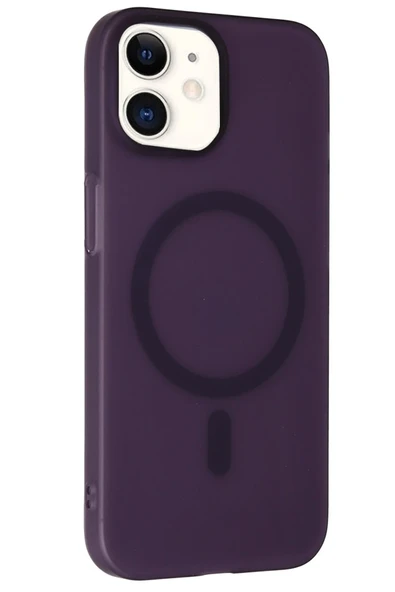 iPhone 11 Tuna PC Slim Magsafe Kapak - Derin Mor ürün görseli 1