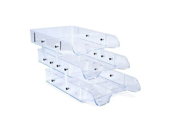 Hatas Evrak Rafı 3Lü Hareketli 02380 ürün görseli