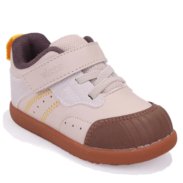 Vicco Ayden 946B25K215 Bej Ortopedik Günlük Erkek Çocuk Spor Ayakkabı