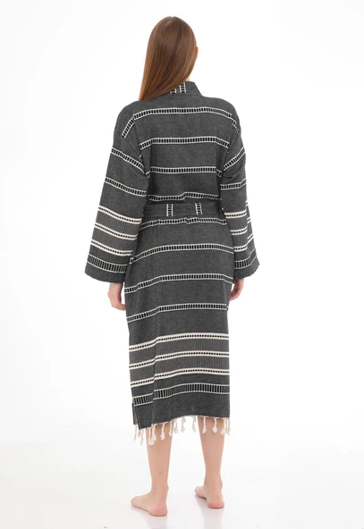 Sundia Black Bathrobe - 2