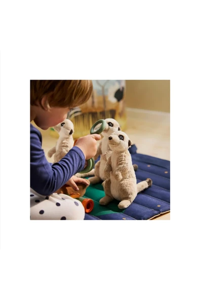 SANDLÖPARE yumuşak oyuncak, bej, 20 cm, mirket - Resim 2