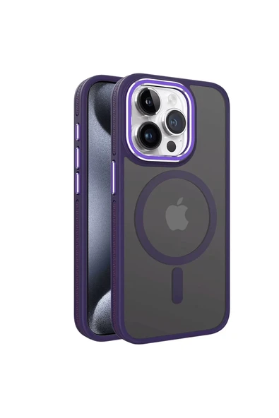 iPhone 13 Pro Max Winner Magsafe Kapak - Derin Mor ürün görseli 1