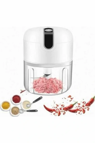 Mini El Rondosu Şarjlı Doğrayıcı Taşınabilir Rondo Blender 250 ML - Resim 5