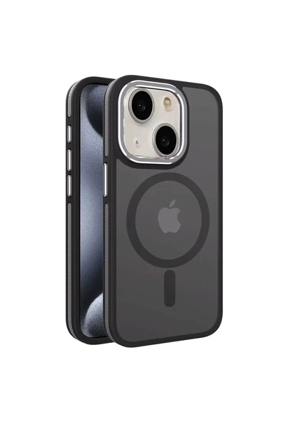 iPhone 15 Winner Magsafe Kapak - Siyah ürün görseli 1