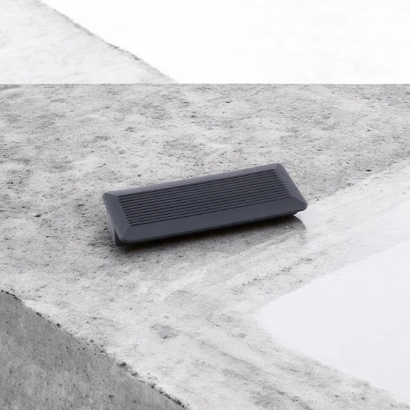 Plastik Kulp 64 mm Mutfak Mobilya Çekmece Mutfak Dolap Dolabı Kulpları Kapak Kulbu 6.4 cm Siyah - Resim 3