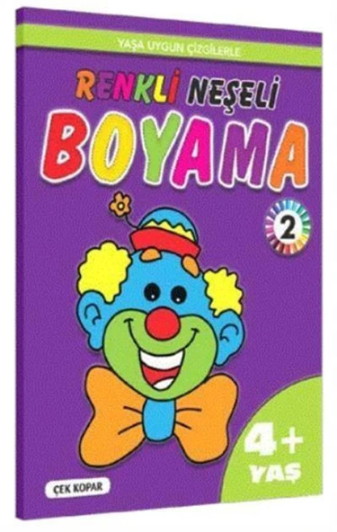 Yaş Renkli Neşeli Boyama 2 4+ Yaş ürün görseli