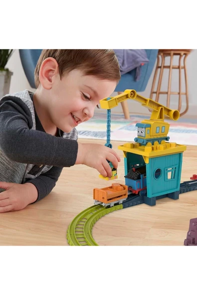 Thomas & Friends Fisher-Price Thomas ve Arkadaşları™ Carly ve Sandy Oyun Seti, motorlu tren HDY58 - 2
