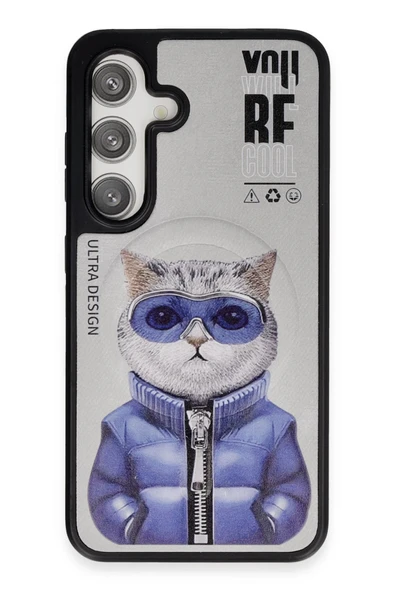 Samsung Galaxy S24 Fun Magsafe Kapak - Titan Gri-2 - Resim 3