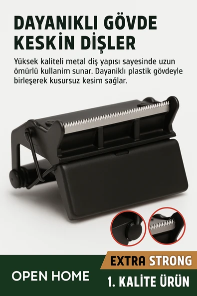 1 Adet Metal Dişli Bant Kesme Aparatı • 50 mm Uyumlu • Dayanıklı ve Pratik Kullanım - 7
