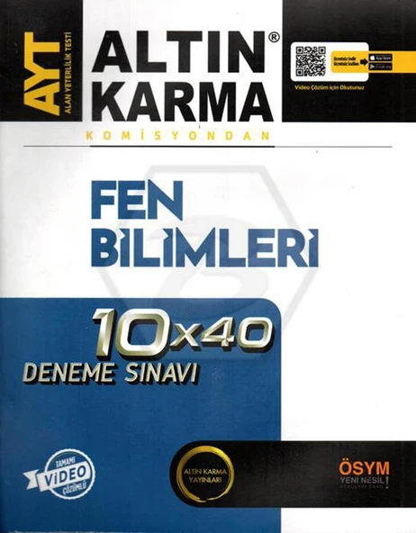 Altın Karma AYT Fen Bilimleri Branş Deneme ürün görseli