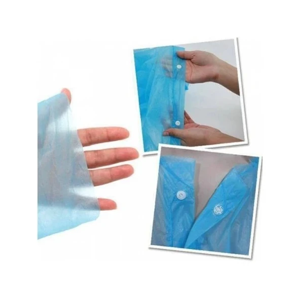 Tek Kullanımlık Yağmurluk - Resim 2