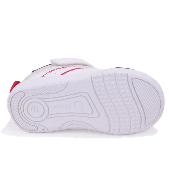 Vicco Ayden 946B25K215 Beyaz Ortopedik Günlük Erkek Çocuk Spor Ayakkabı - 4