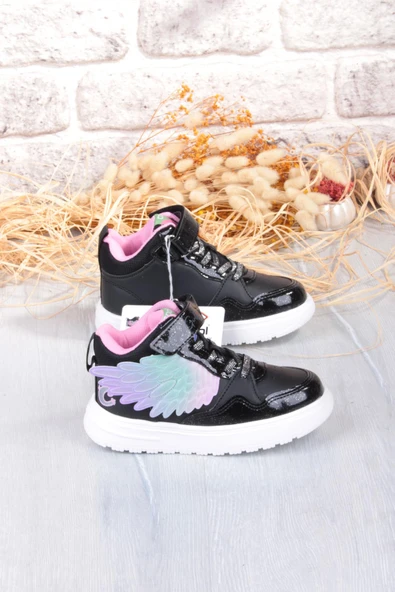 Fort Cool Helen Rahat Hafif Kanat Figürlü Bilekli Sneaker Kız Çocuk Ayakkabı - Resim 9