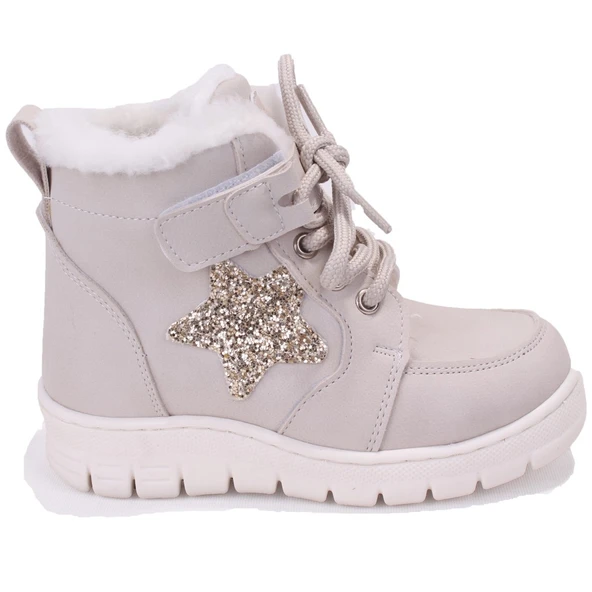 Vicco Punto 946F25K433 Bej Ortopedik Günlük Kız Çocuk Spor Bot - Resim 2