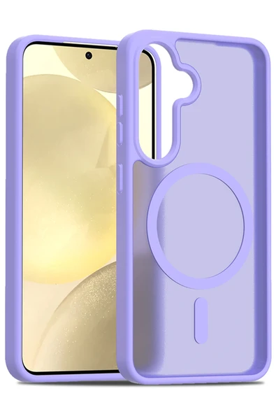 Samsung Galaxy S24 Jota Magsafe Kapak - Lila ürün görseli 1