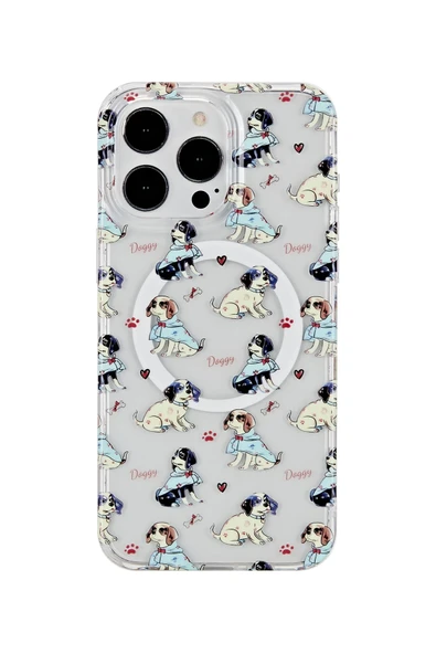 iPhone 15 Pro Tanya Magsafe Kapak - Desen 3 ürün görseli 1