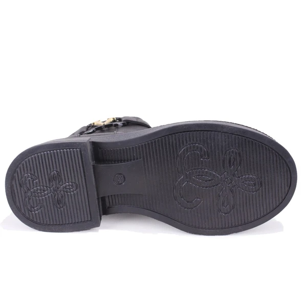 Dagoster DZA07-127574 Siyah  Günlük Düz Topuk Kadın Bot - Resim 4