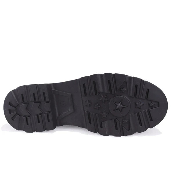 Dagoster DZA07-90834 Siyah Günlük Loafer  Kadın Ayakkabı - Resim 4