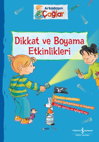 Dikkat ve Boyama Etkinlikleri - Arkadaşım Çağlar ürün görseli