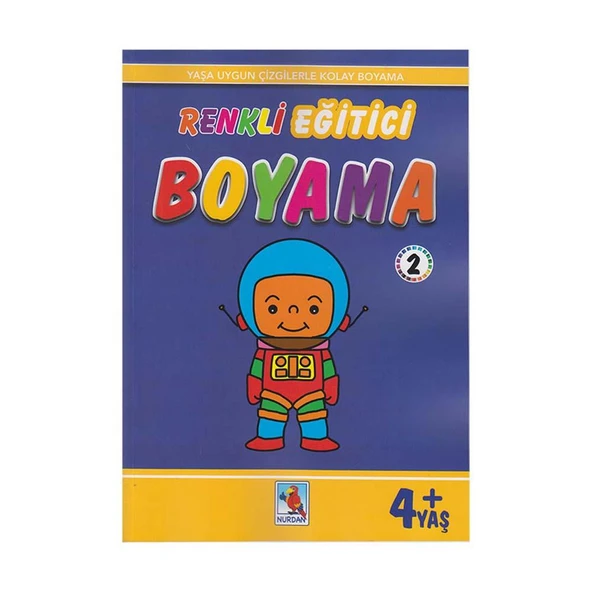 Renkli Eğitici Boyama 2 - 4+ Yaş ürün görseli