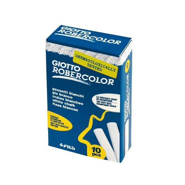 Giotto Robercolor Tebeşir Beyaz 10’lu 538700 ürün görseli