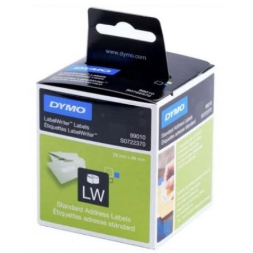 Dymo Label Witer Etiketi Adres 260 Lİ 89x28 MM Beyaz 99010 S0722370 ürün görseli