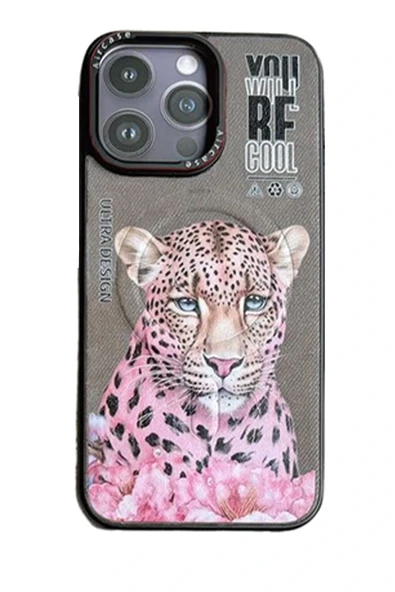 iPhone 14 Pro Fun Magsafe Kapak - Natural Grey-2 ürün görseli 1