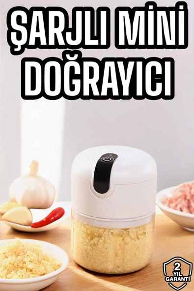 El Rondosu Mini Şarjlı Doğrayıcı Taşınabilir 250 ml ürün görseli