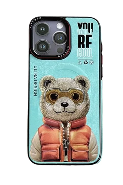 iPhone 14 Pro Max Fun Magsafe Kapak - Turkuaz ürün görseli 1