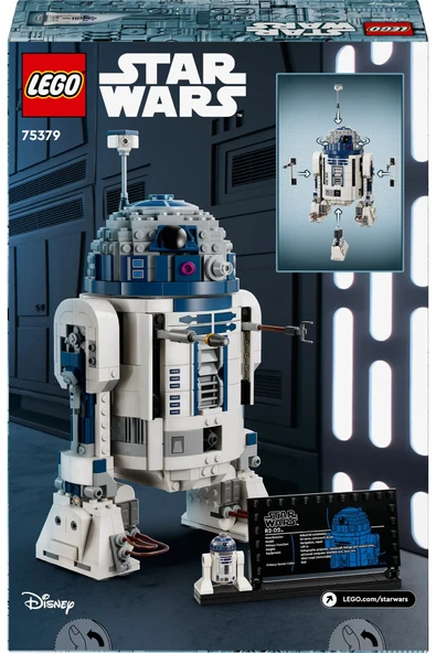 ® Star Wars™ R2-D2™ 75379 - 10+ Star Wars Sevenler için Yaratıcı Oyuncak Yapım Seti (1050 P) - 4